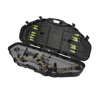 Plano 111100 Protector Single Bow Case Polymer Black 49.00 L x 6.50 H