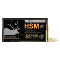 HSM 65CRD130VLD Trophy Gold  6.5 Creedmoor 130 gr Match Very Low Drag 20 Bx/ 10 Cs