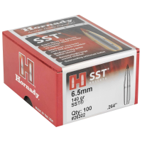 Hornady 26302 SST  6.5 Creedmoor .264 140 gr Super Shock Tip 100 Per Box