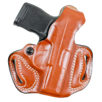 Desantis Gunhide 085TAX7Z0 Thumb Brake Mini Slide  Tan Saddle Leather OWB S&W M&P Shield 9,40 Right Hand