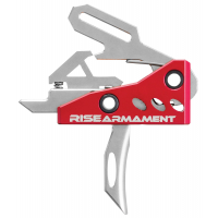 Rise Armament RA-535, Flat Silver Advanced Performance Trigger