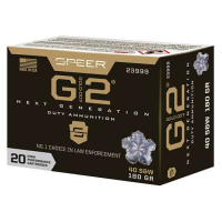 Speer Ammo 23999 Gold Dot G2 40 S&W 180 gr G2 20 Bx/ 10 Cs