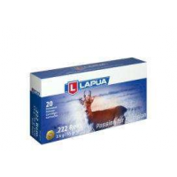 LAPUA 222 REM 55GR FMJ AMMUNITION 20rd BOX