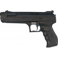 Beeman 2004 Deluxe Air Pistol .177 Pellet Post Front/Adj Rear Syn Grip/Frame Black