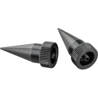 Accu-Tac SRS-0200 G1 Spikes SR-5/BR-4 Bi-Pod Feet Aluminum Black