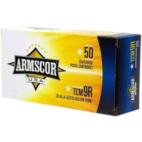 Armscor 50328 Pistol Value Pack 22 TCM 9R 39 gr Jacketed Hollow Point (JHP) 100 Bx/ 12 Cs