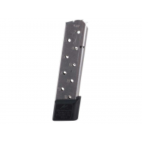 CMC Products 12150 1911 Power Mag Plus  45 ACP 1911 Government 10rd Stainless Detachable