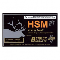 HSM 24387VLD Trophy Gold  243 Win 87 gr Match Very Low Drag 20 Bx/ 10 Cs