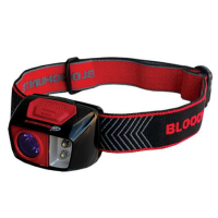 Primos 61109 Bloodhunter HD Headlamp Black Flashlight w/Red & Black Band AAA