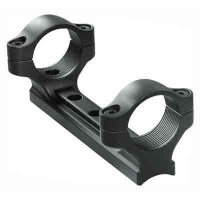 CVA RINGS DEAD ON 1PC RING/BASE LOW BLK