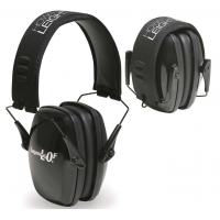 Howard Leight R01523 Leightning Passive Earmuffs Foam 23 dB Over the Head Black Ear Cups w/Black Band