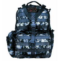 G*Outdoors GPS-T1612BPG Tactical Range Backpack  Gray Digital 1000D Nylon 3 Handguns