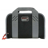 G*Outdoors 1308PC Pistol Case Double Double Gun Case Double Nylon 13 x 8 x 2 Black