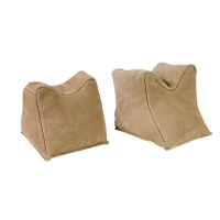 Filled Suede Sand Bags - Pair