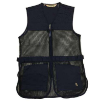 245M DUAL PAD MESH SHOTGUN VEST NAVY S