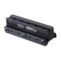 Unity Tactical FAST Red Dot Mount Black ACOG/VCOG 2.05