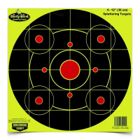 Birchwood Casey 35925 Dirty Bird  Circle Hanging Paper Target 12 25 Per Pack