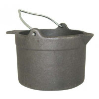 LYM LEAD POT 10LB CAST IRON (4)