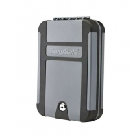 SnapSafe 75212 TrekLite Lock Box Extra Large Personal Safe Key Polycarbonate Black/Gray