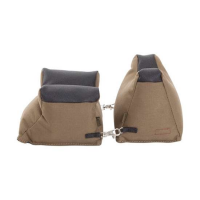 Allen 1830 Shooter's Rest  Front and Rear Bag Prefilled Brown