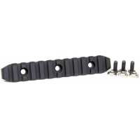 ODIN M-LOK 12 SLOT ACCESSORY RAIL BLACK ALUMINUM