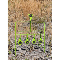 SME SMEST22RES Folding Reactive Reseting .22 Caliber Steel Target