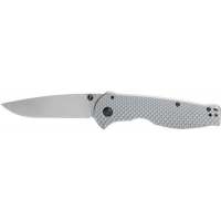 SOG KNIFE FLASH FL STONE WASHD 3.44 CLIP POINT SS HANDLE