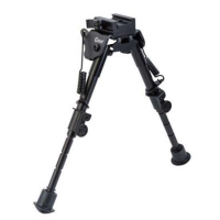 Caldwell 110140 XLA Fixed Bipod Black 6-9 Aluminum compatible with Picatinny