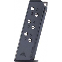 PPK 32, 7 Round, Flat Butt Plate, Blue