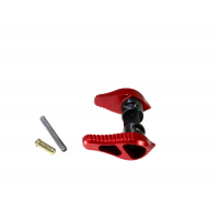 TIMBER CREEK OUTDOOR INC AMBISSR Safety Selector 45/90 Degree AR Platform Red Anodized Aluminum Ambidextrous