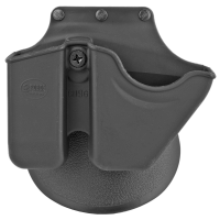 Fobus CU9G Handcuff/Magazine Combo Case Fits Glock & HK 9mm/357/40 (Paddle) Plastic Black