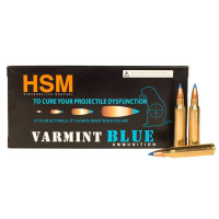 HSM AMMO VARMINT BLUE 223REM 55GR BLITZ KING