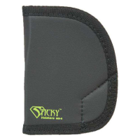 Sticky Holsters MD6 MD-6  Ruger SP101 Latex Free Synthetic Rubber Black w/Green Logo