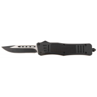 Steel River Knives T618BDP Spartan Medium 3.25 Drop Point Plain Black/Silver 440C SS Blade/ 4.50 Black Aluminum Zinc Alloy Handle