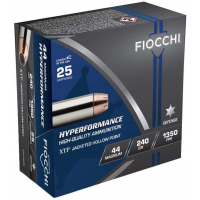 FIOCCHI AMO 44 REM MAG 240GR XTPHP 25-RD ( 20 BOXES PER CASE )