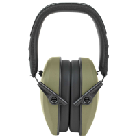 Walkers GWPRSMPASODG Razor Slim Polymer 27 dB Over the Head OD Green Ear Cups w/Black Band