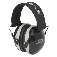 Radians TR0160CS TRPX Earmuff 29 dB Adjustable Black Ear Cups w/Gray Accents w/Black Head Band