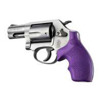 S&W J Frame Round Butt Rubber Bantam Style Grip Purple