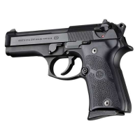 Beretta 92 Compact Auto Rubber grip Panels Black