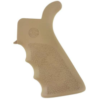 AR-15/M-16 Rubber Grip Beavertail with Finger Grooves Flat Dark Earth