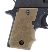 SIG Sauer P238 Rubber Grip with Finger Grooves Flat Dark Earth