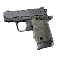 Springfield Armory 911 .380 Ambi Safety Rubber Grip w/FG OD Green