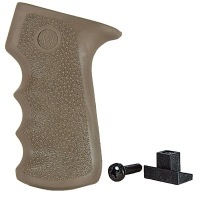 Hogue AK-47/AK-74 Rubber Grip w/Finger Grooves Desert Tan Rubber