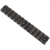 GUNTEC REMOVABLE ACCY RAIL 5 KEYMOD BLACK