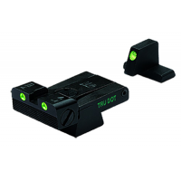 Meprolight 21516 Tru-Dot Night Sight Set Adjustable HK USP Full Size/Expert/Tactical Tritium Green Front/Rear Black