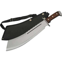 SZCO RITE EDGE 13.5 WOOD BULLY MACHETE SS BLADE W/SHTH