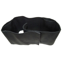 Bulldog WBWDXL Deluxe Belly Wrap  Black Elastic w/Velcro Closure Belly Universal Ambidextrous Hand 42-46