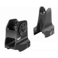 Daniel Defense 1908809116 Rock and Lock Front/Rear Sights AR-15 Fixed Aluminum Black Hardcoat Anodized Picatinny