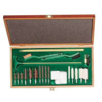 Remington Accessories 19054 Sportsmans Cleaning Kit 27 Piece Multi-Caliber Brass