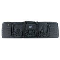 Bulldog BDT60-43B Tactical Double Rifle Case 43 Black 2 Rifles